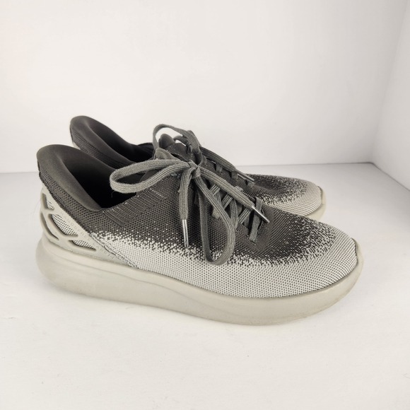 Kizik Lima Kids Lace-up Comfortable Sporty Tennis Shoes Gray Size 5Y - Picture 4 of 7